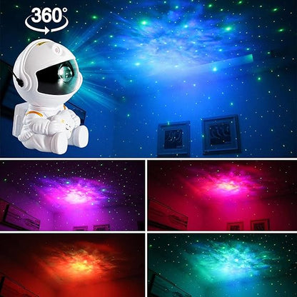 Astronaut Galaxy Projector Lamp For Bedrooms