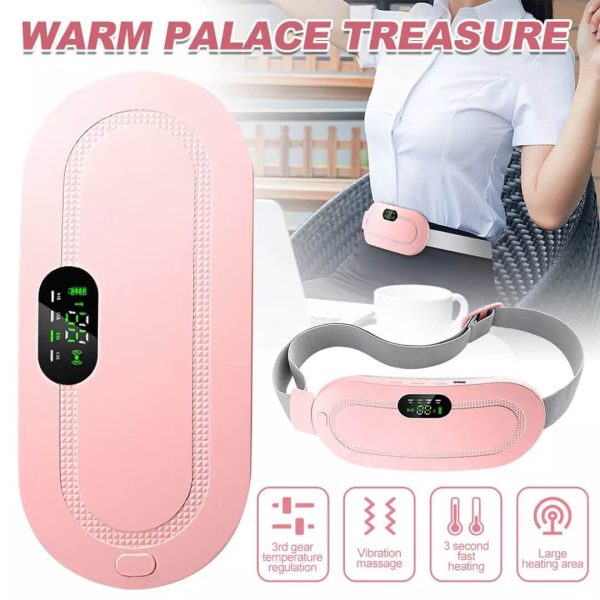 Period Cramp Relief Heater & Massager Belt | Electric Massage For Women And Girls