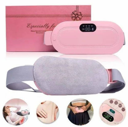 Period Cramp Relief Heater & Massager Belt | Electric Massage For Women And Girls