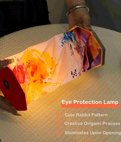 Touch Sensor Foldable Paper Lamp (Random Color)