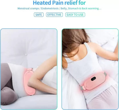 Period Cramp Relief Heater & Massager Belt | Electric Massage For Women And Girls